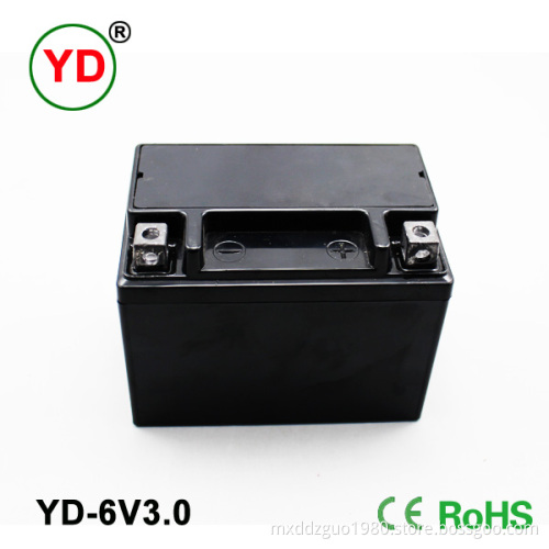 Yd-6V3.0 Lead-Acid Rechargeable Battery